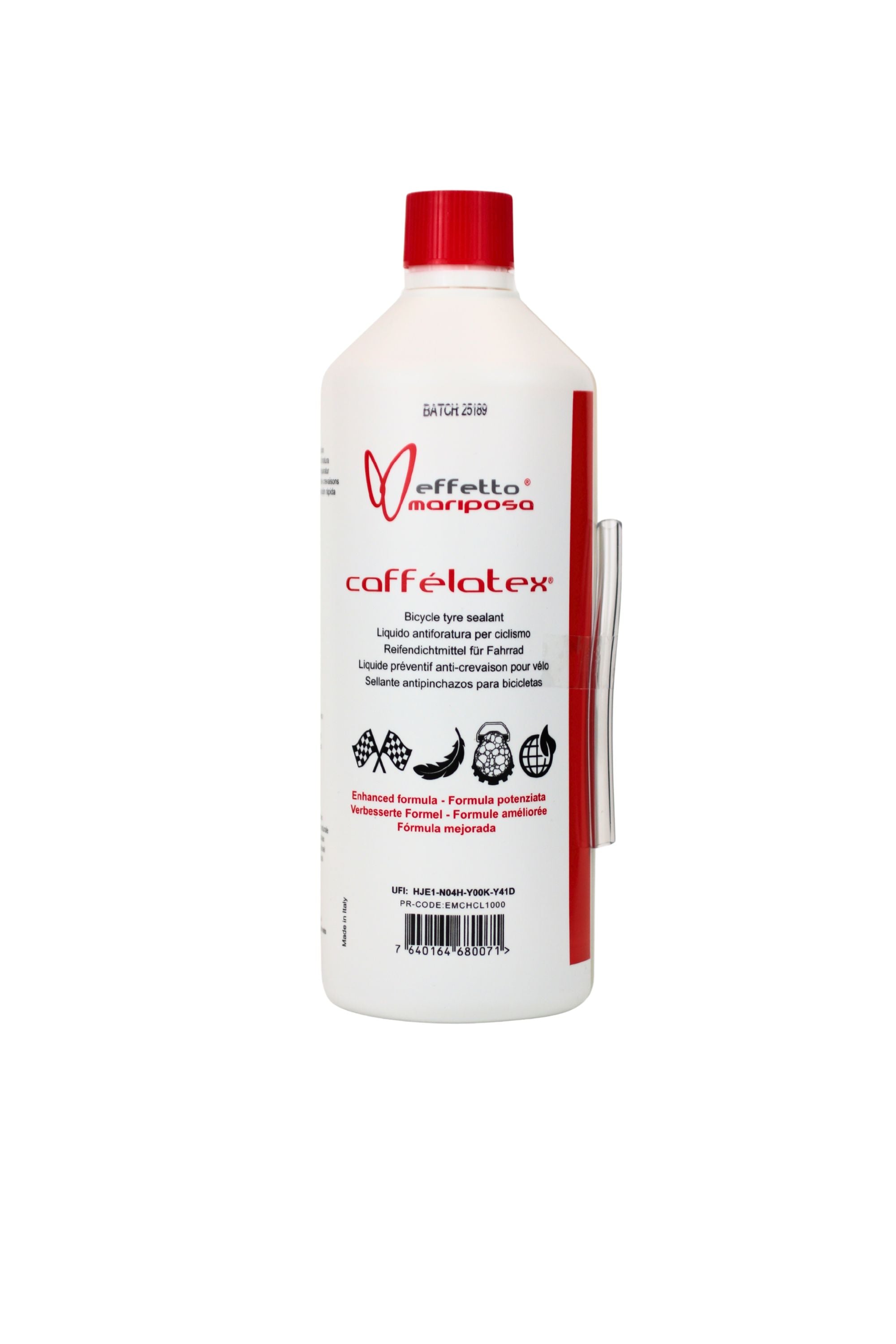 CAFFÉLATEX – LIQUIDE PRÉVENTIF ANTI CREVAISON POUR VÉLO